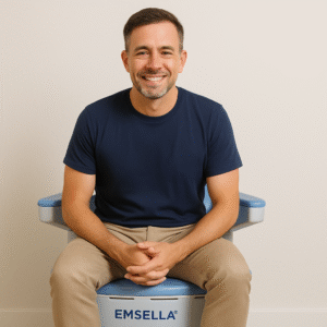 Emsella Chair Before and After Man